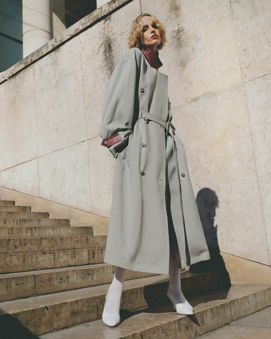 Slouchy Trench Coat