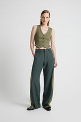 Backless Vest - Sage