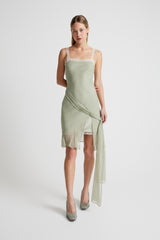 Sage with Ivory Lace