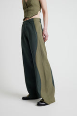 Twist Pants - Sage and Olive Combo