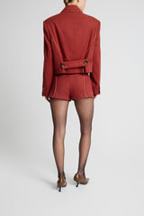 Tap Shorts - Rusty Red
