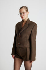 Peacoat - Brown