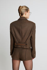 Peacoat - Brown