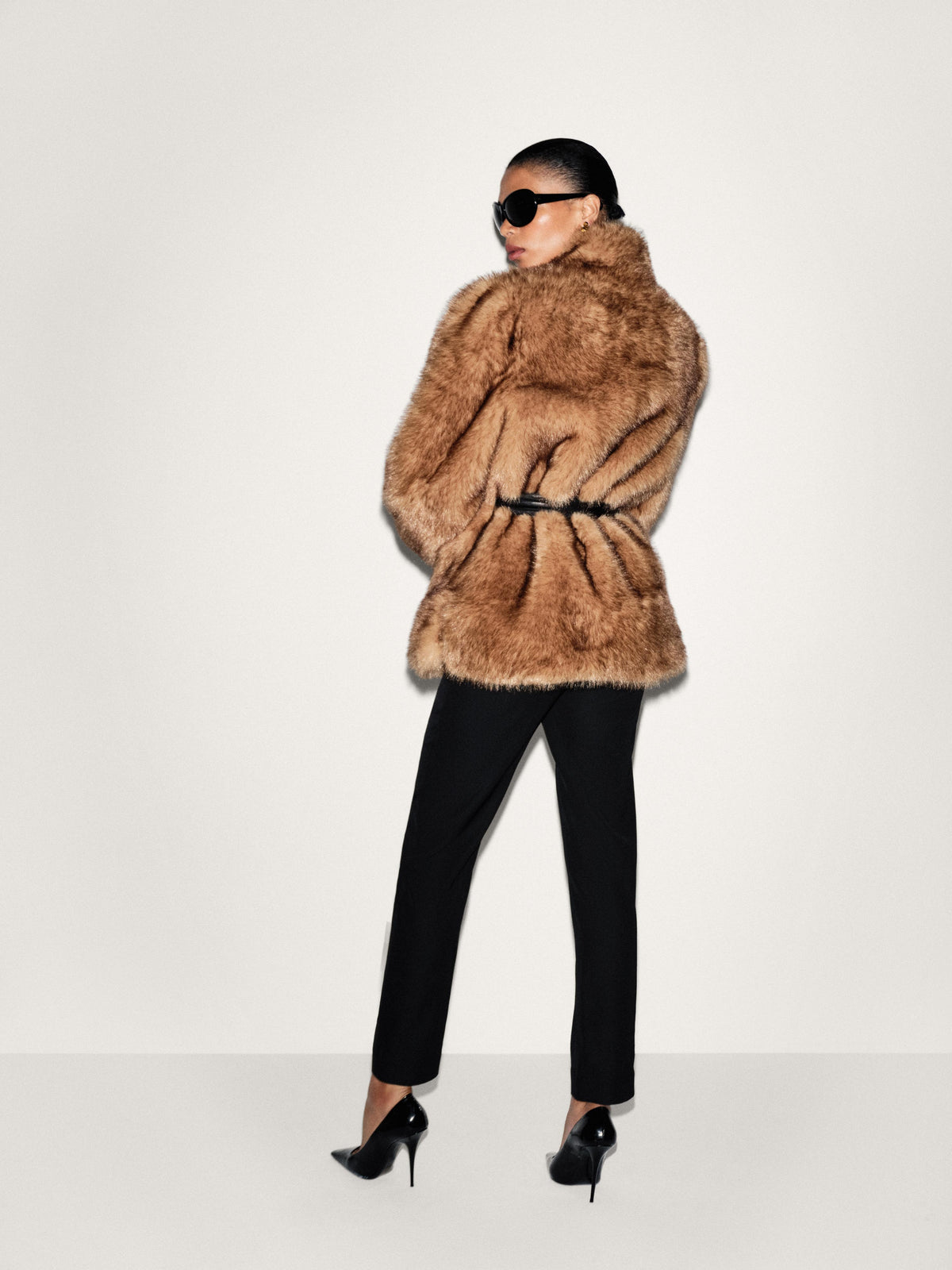 Faux Fur Penny Coat