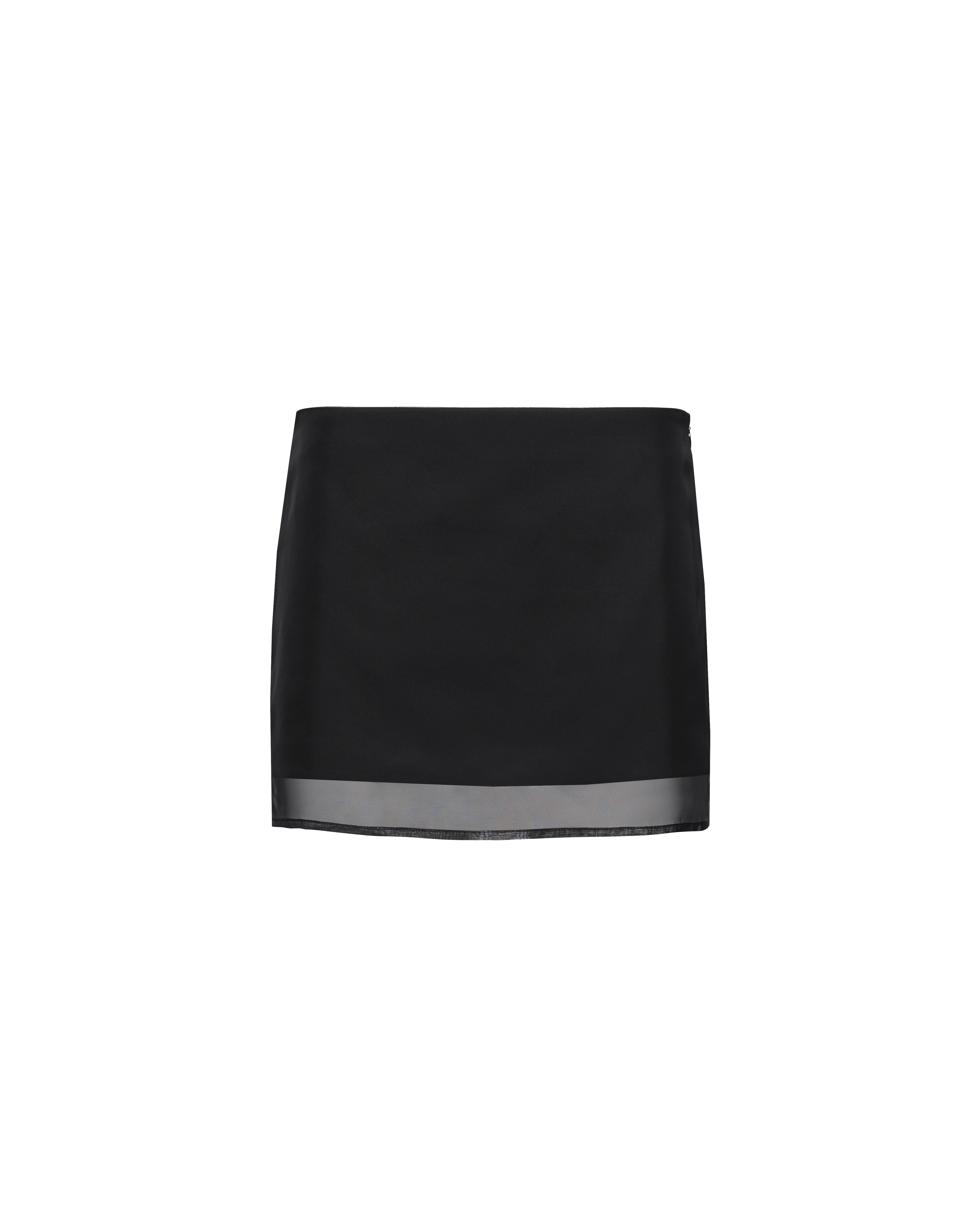 CLANE PANTS LAYERED YAK MINISKIRT ブラック 2ページ目)SKIRT/PANTS｜WOMENS｜CLANE OFFICIAL ONLINE STORE