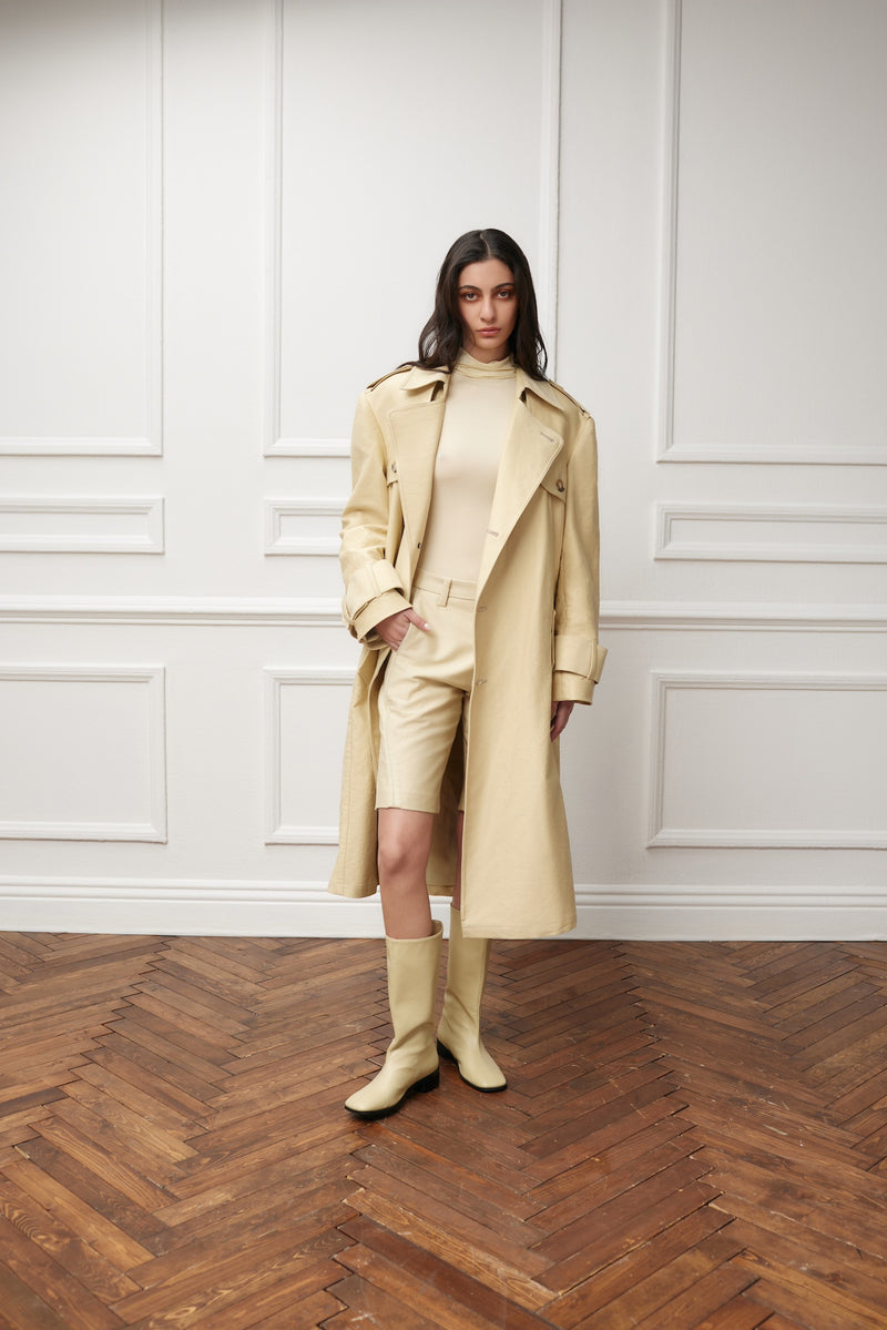 Trench Coat (Sand)