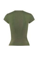 Knotted Cut Out Top