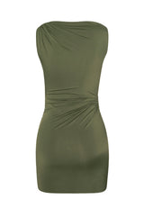Draped Mini Dress