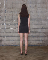 Draped Mini Dress