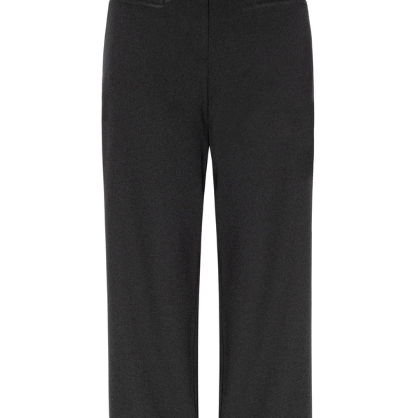 パンツ Low Tide : 25SS / LABEL CAPRI PANTS (BLACK) e2259-gymnastics-black-drytech