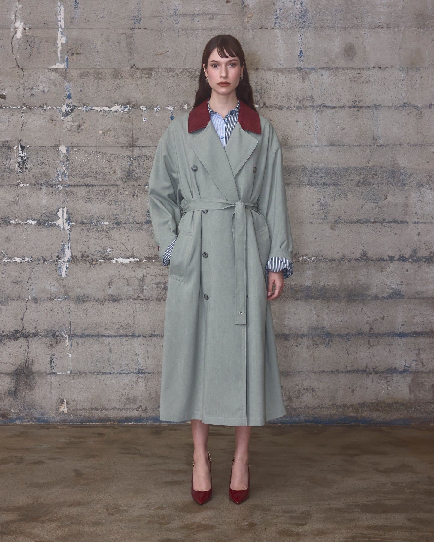 Slouchy Trench Coat