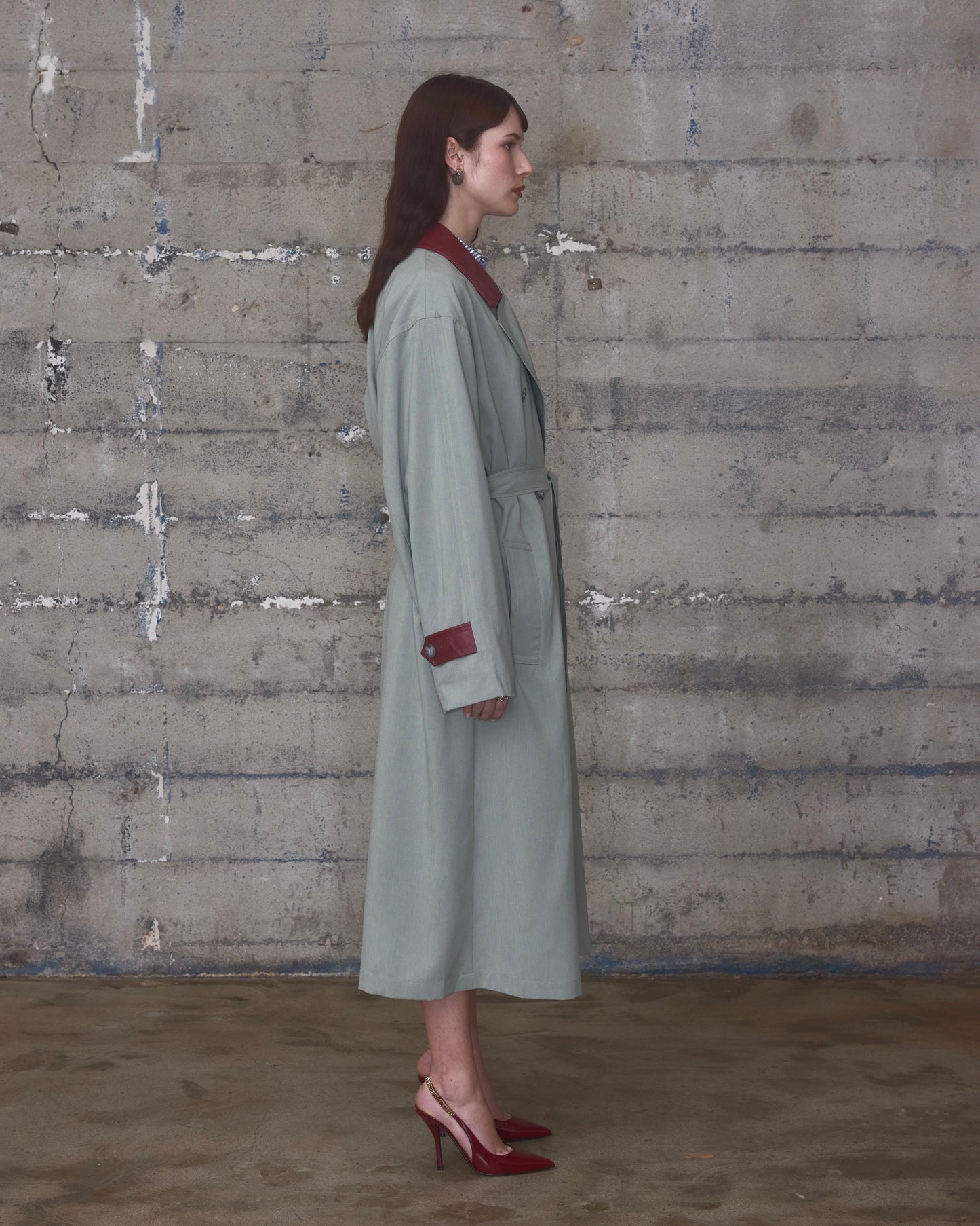 Slouchy Trench Coat