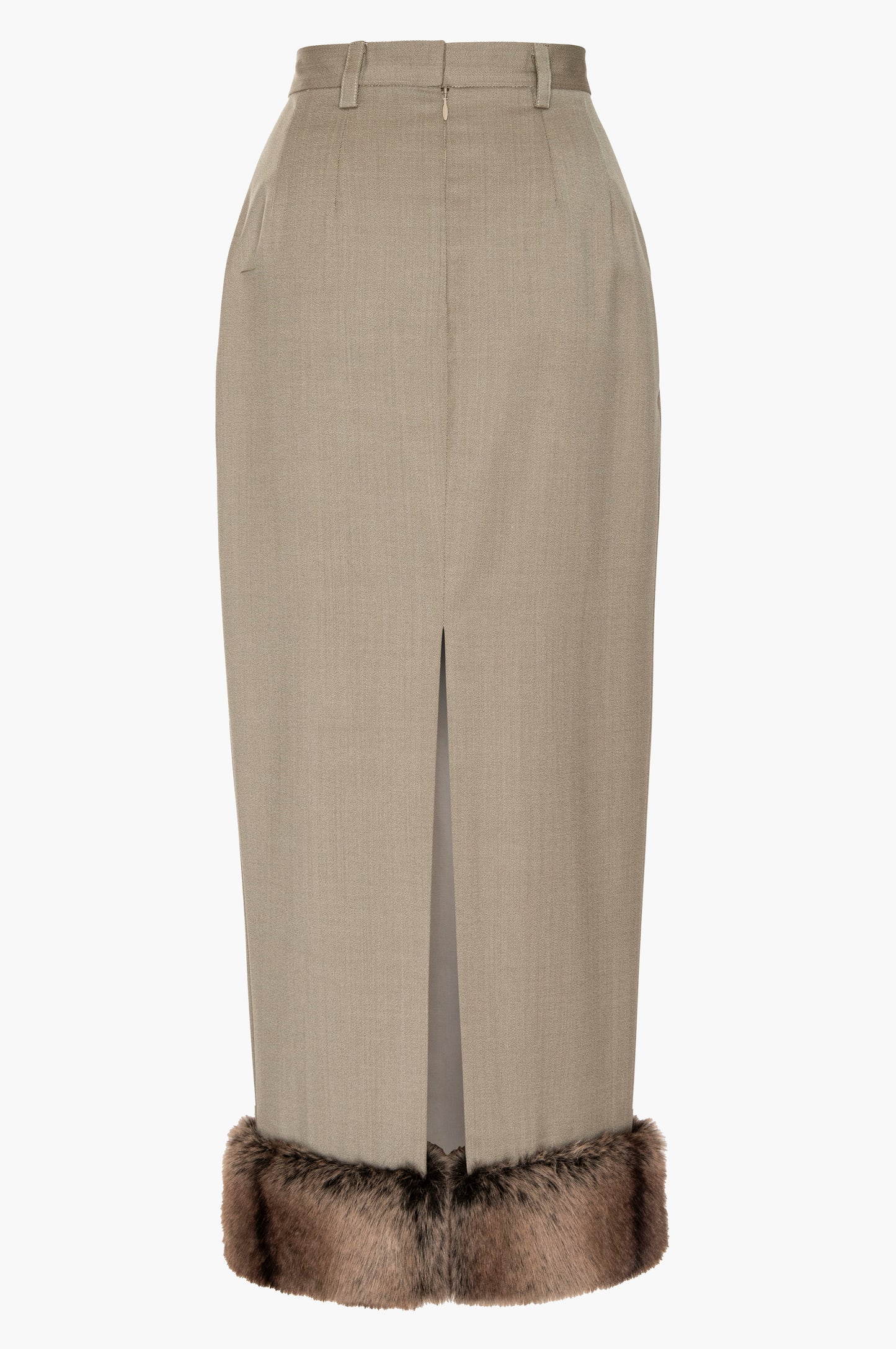 Fur Trimmed Rosie Skirt