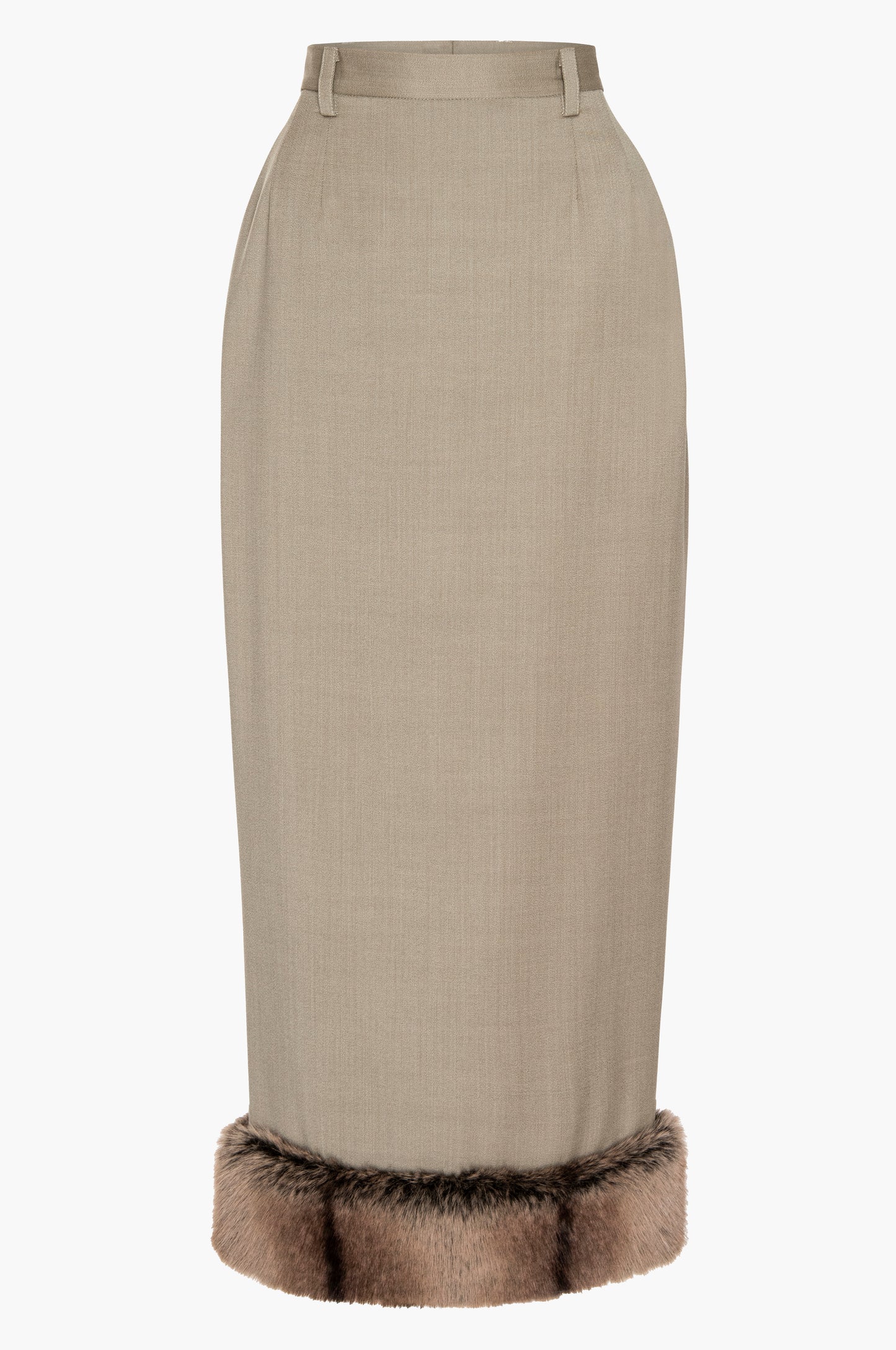 Fur Trimmed Rosie Skirt