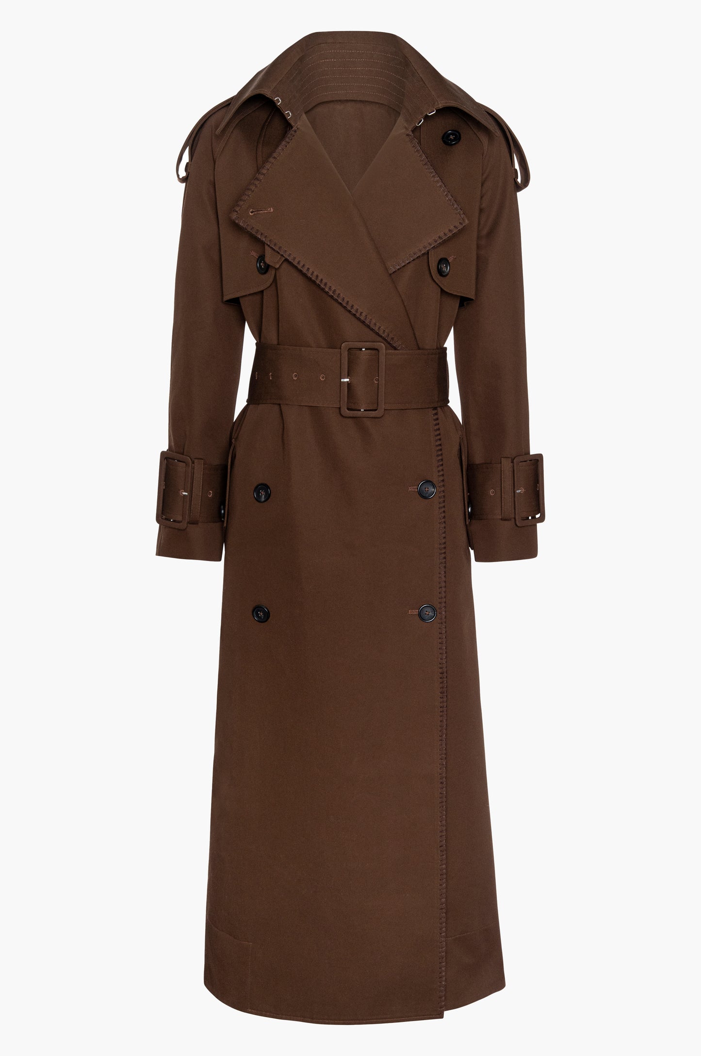 Hooded Scarf Trench