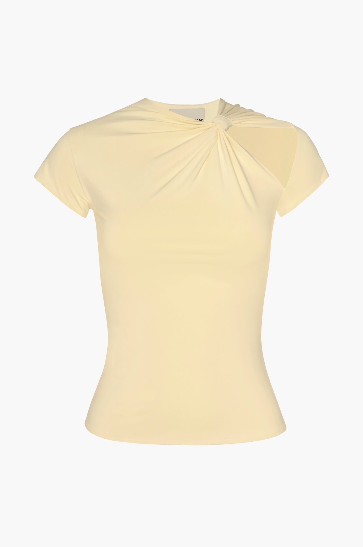 Otte Knotted Cut Out Top
