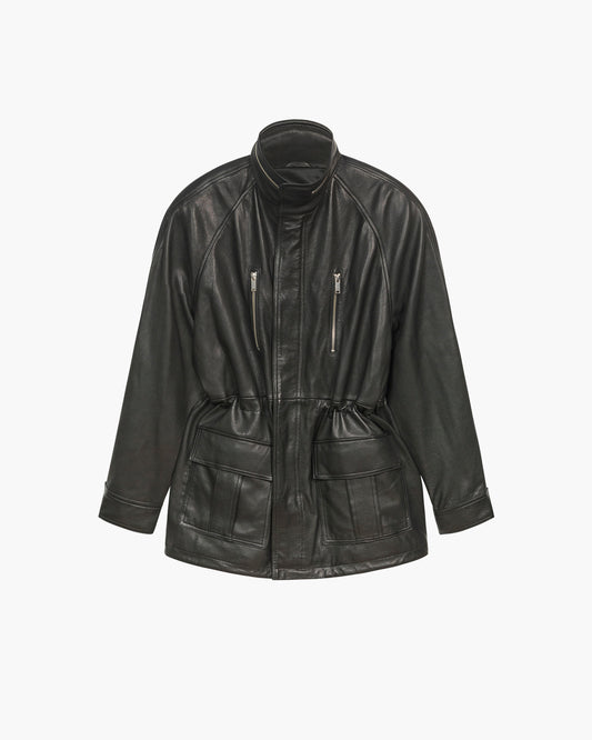 M65 Leather Field Jacket