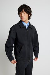 Denim Tall Boy Jacket - Black