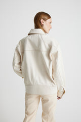 Denim Tall Boy Jacket - Cream