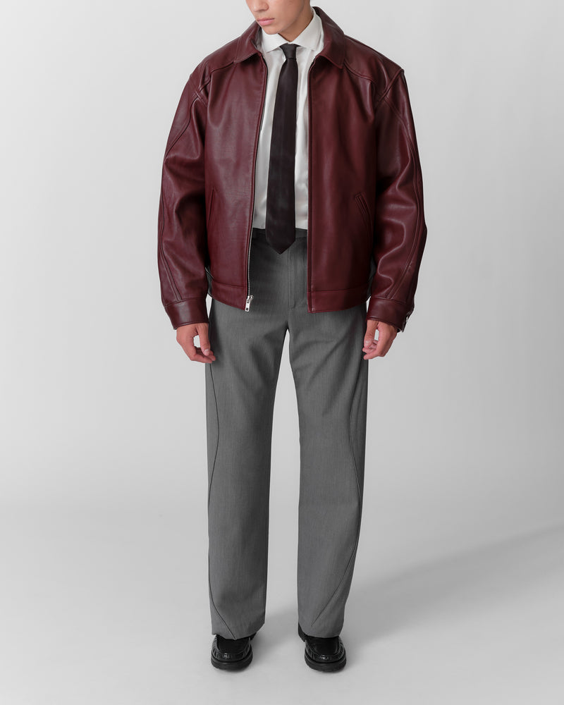 Nubuck Tall Boy Jacket Men's (Burgundy)