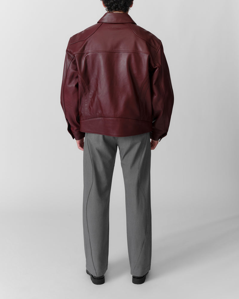 Nubuck Tall Boy Jacket Men's (Burgundy)