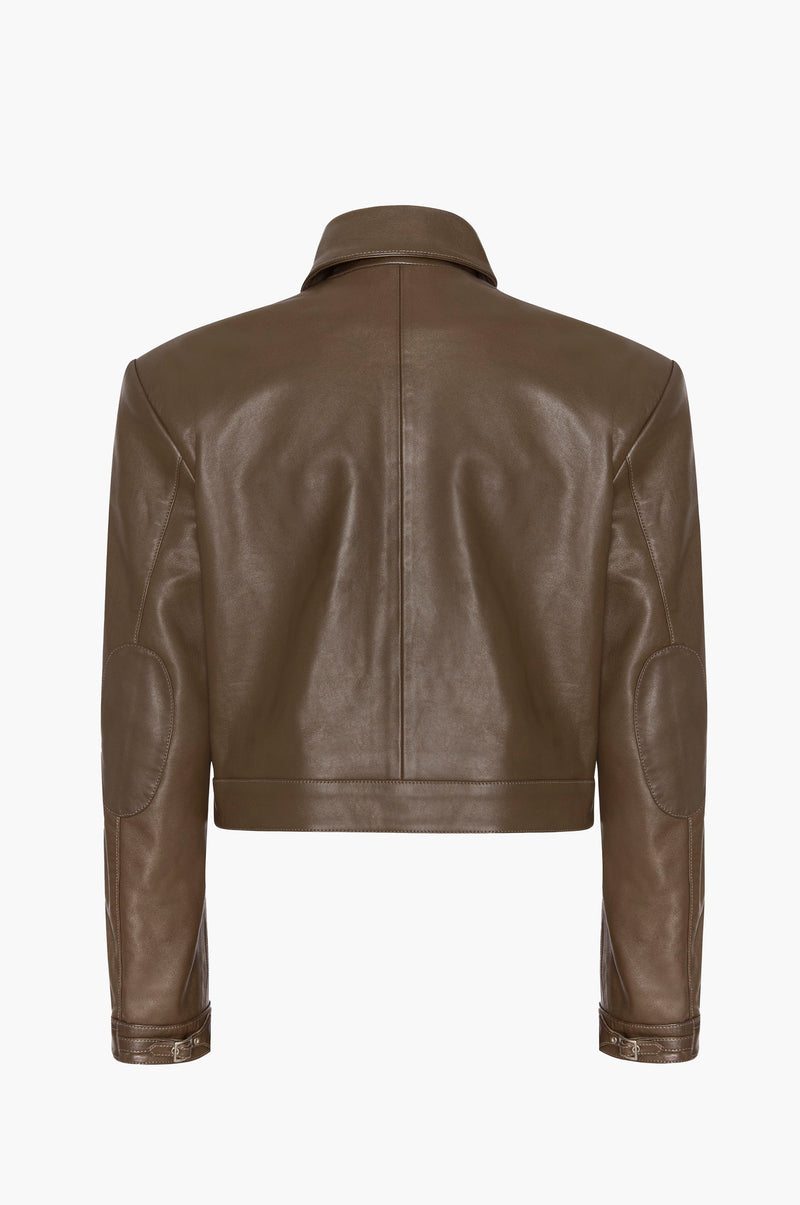 Off Center Moto Jacket
