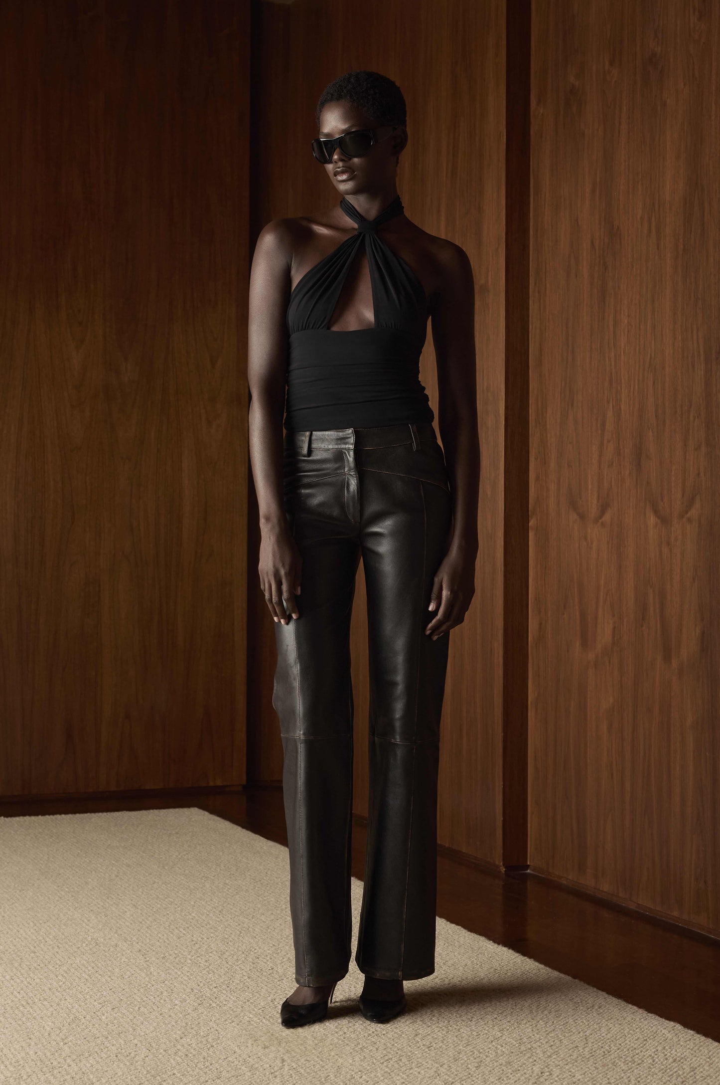 Piper Knotted Halter Top