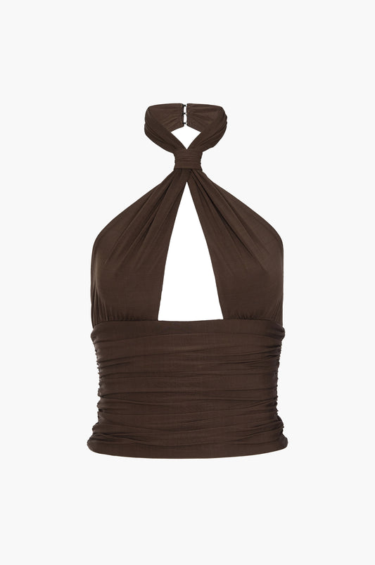 Piper Knotted Halter Top