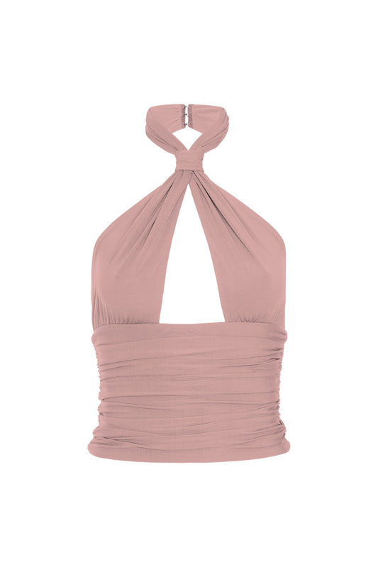 Piper Knotted Halter Top