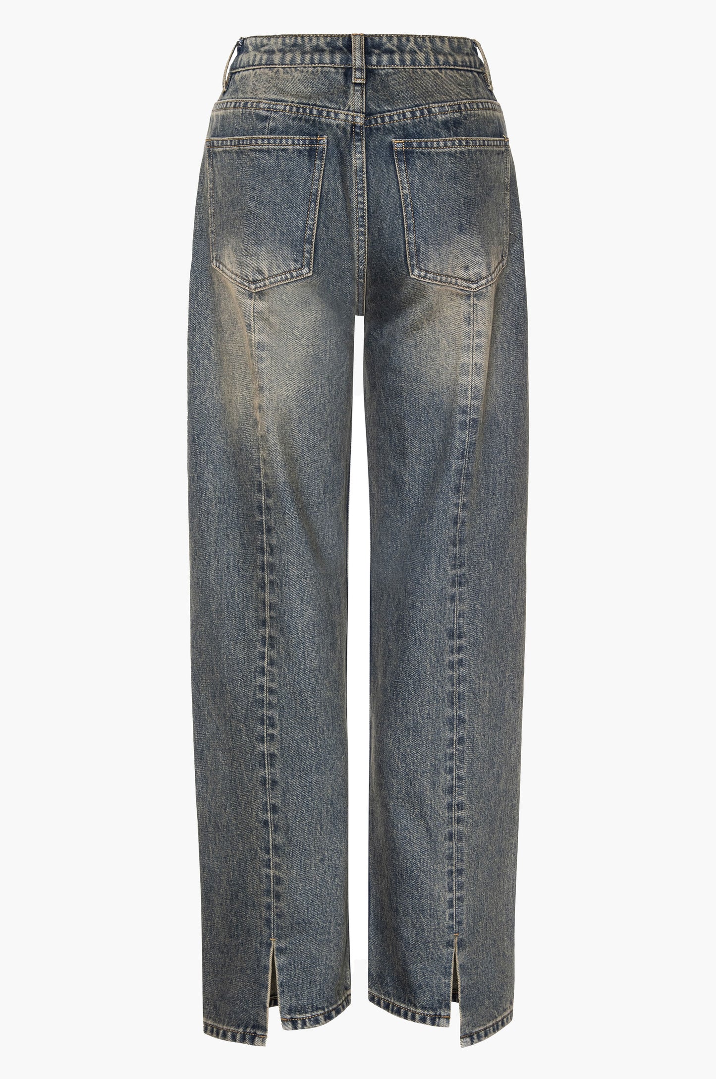 Split Hem Jeans