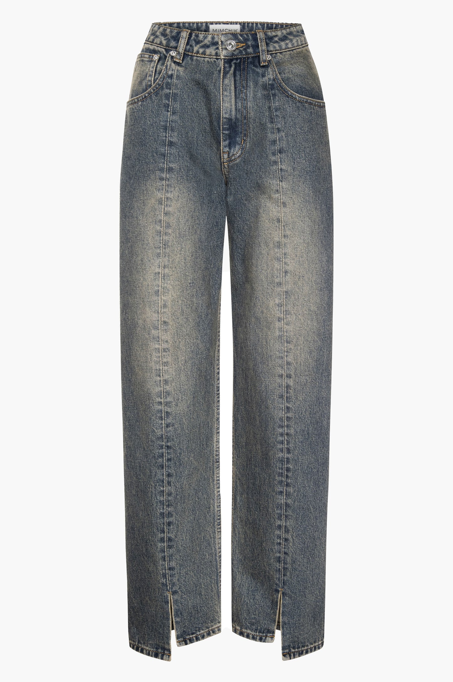 Split Hem Jeans
