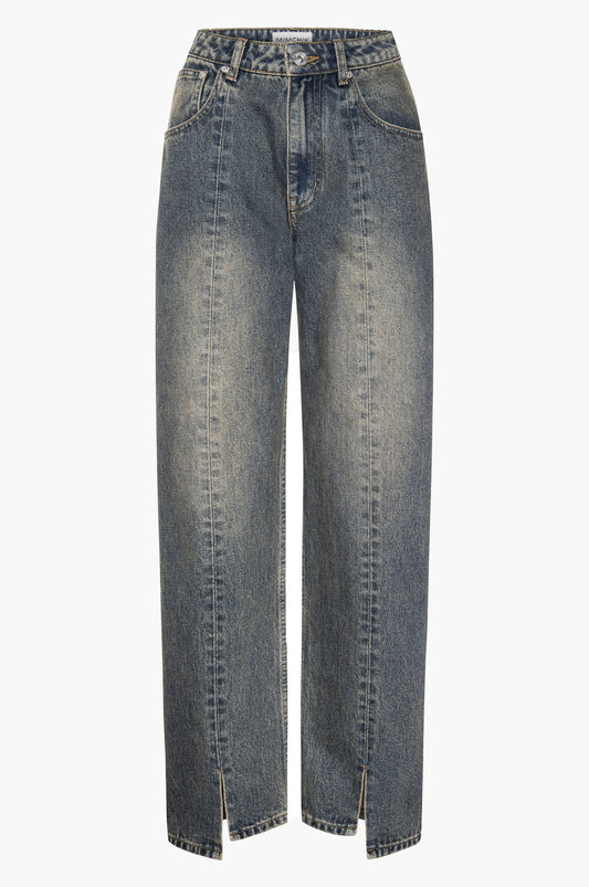 Split Hem Jeans