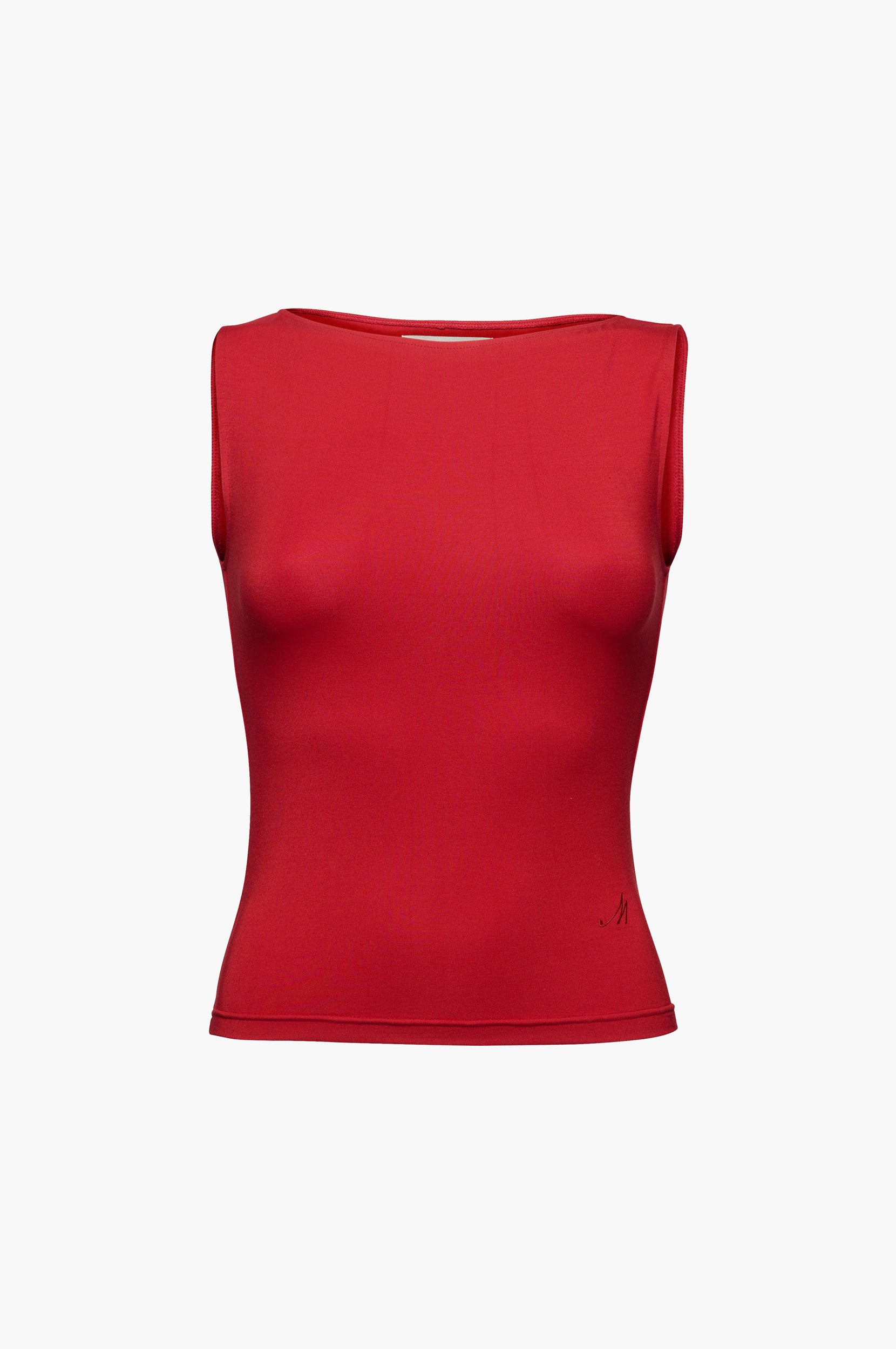 トップス boat neck tanktop EasyGala Women Sleeveless Boat Neck Tops Double Lined Backless