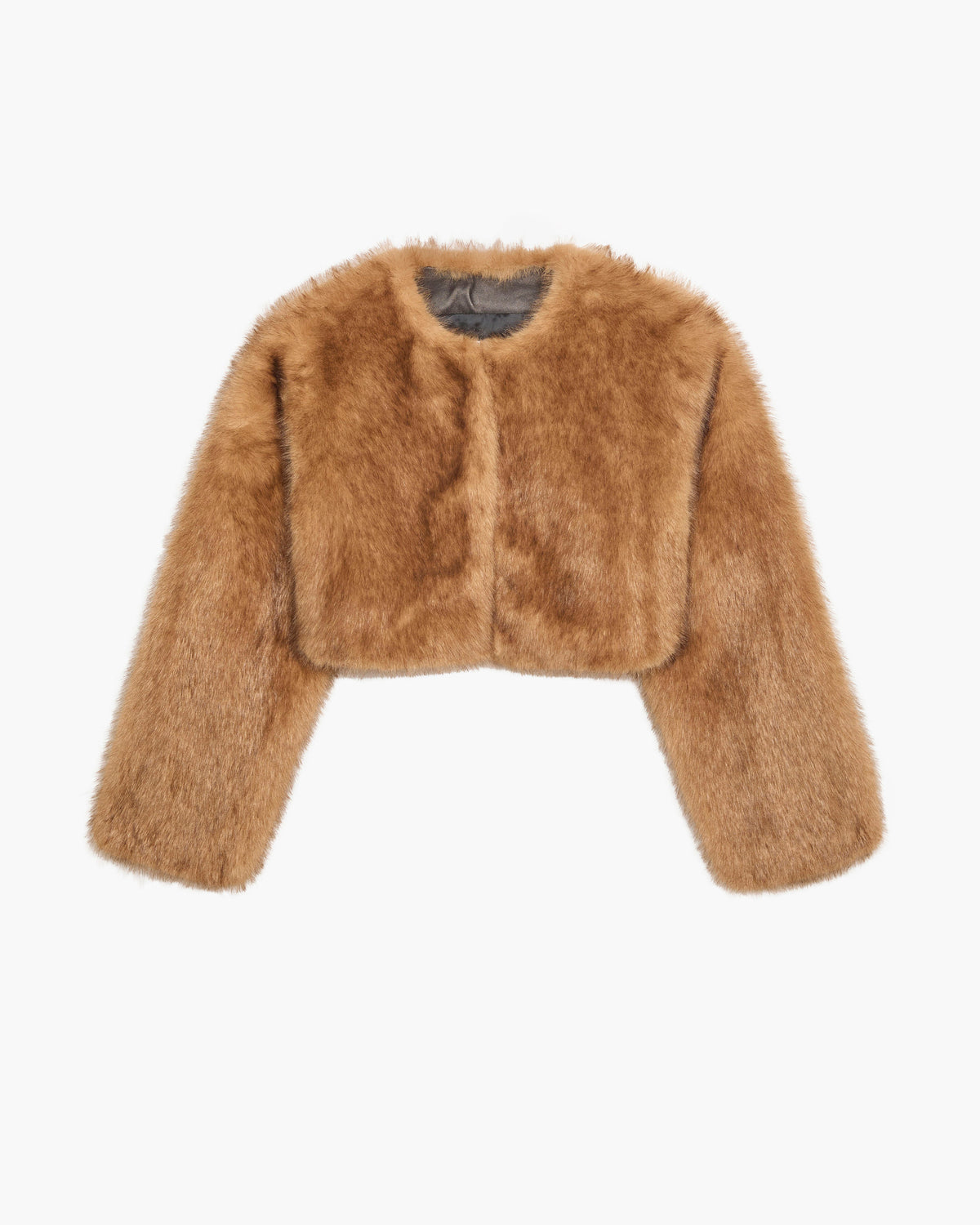 Faux Fur Crop Jacket