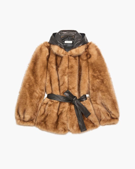 Faux Fur Penny Coat