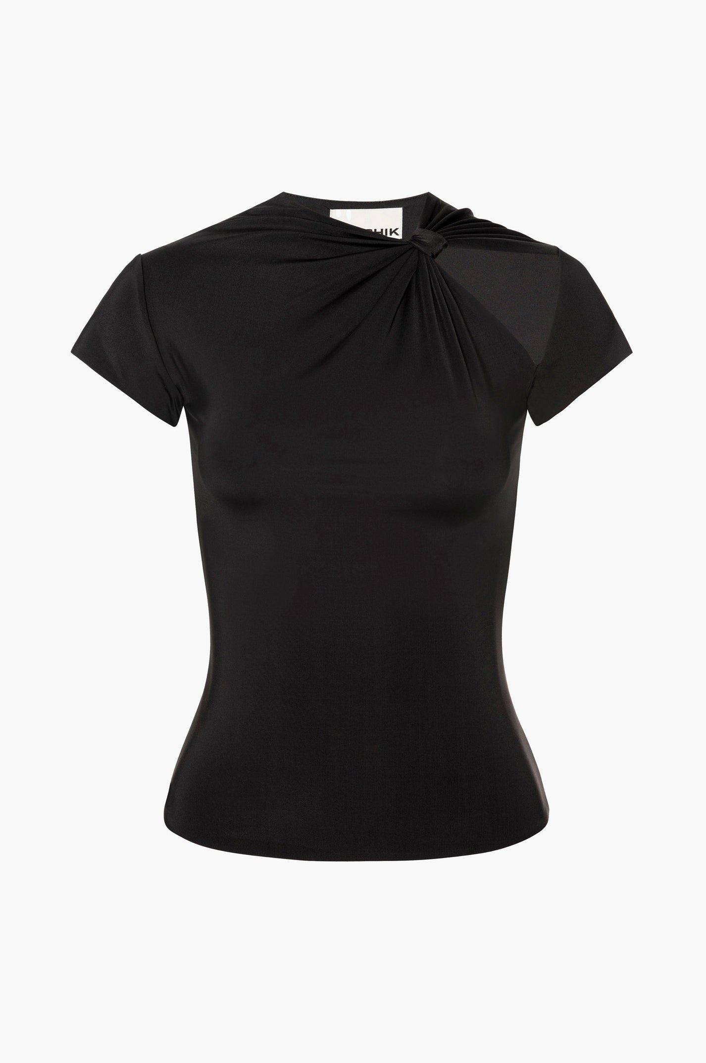Knotted Cut Out Top