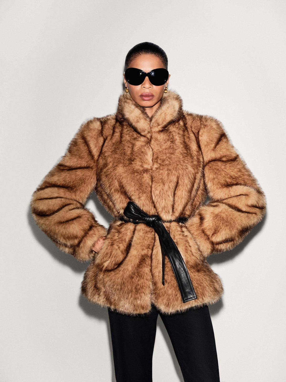 Faux Fur Penny Coat