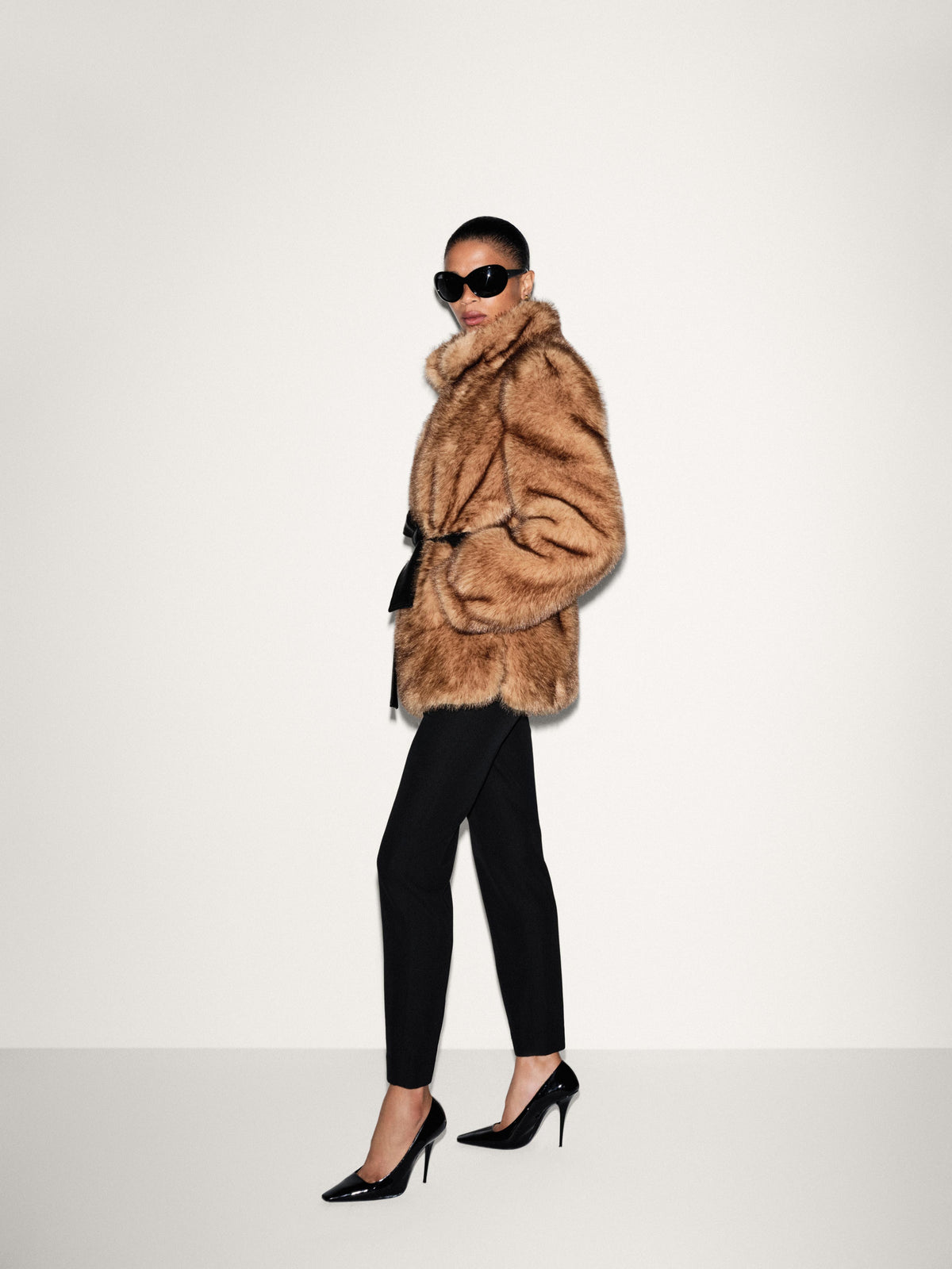 Faux Fur Penny Coat
