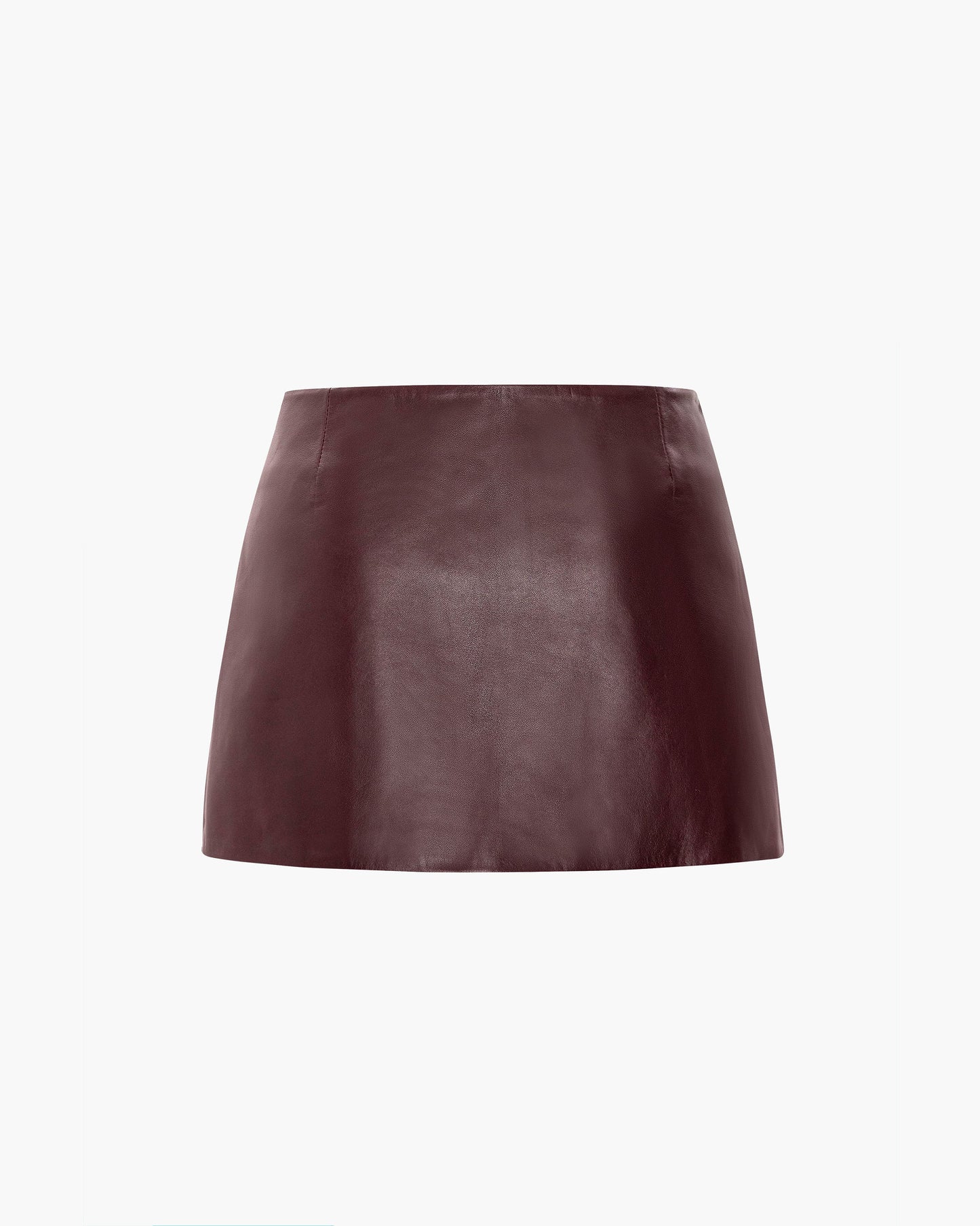 Mulholland Leather Mini Skirt