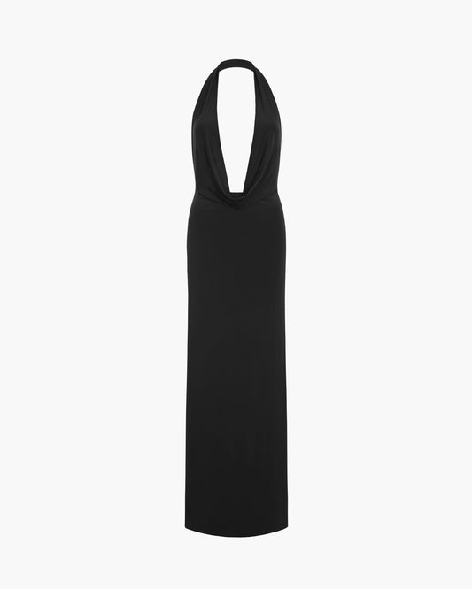 Nico Cowl Halter Dress