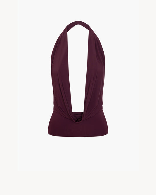 Nico Cowl Halter Top