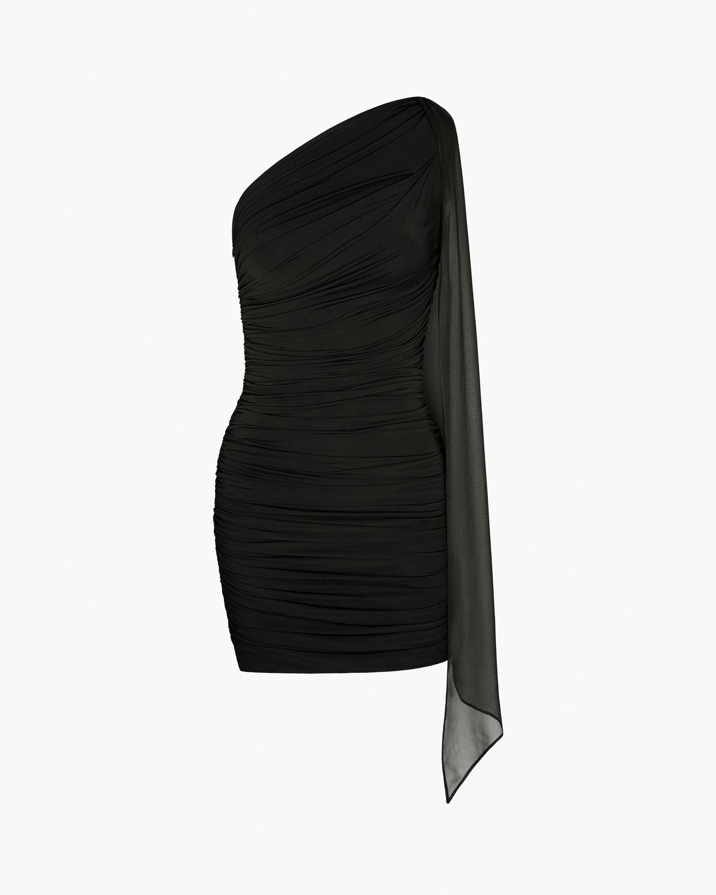 One Shoulder Tie Dress