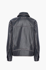 Leather Tall Boy Jacket