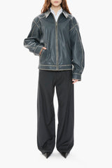Leather Tall Boy Jacket
