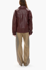 Leather Tall Boy Jacket