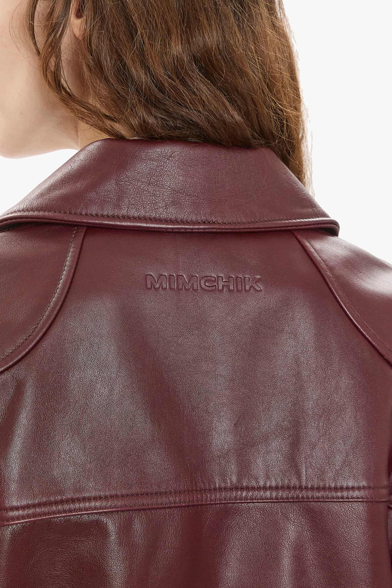 Leather Tall Boy Jacket