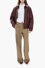 Leather Tall Boy Jacket