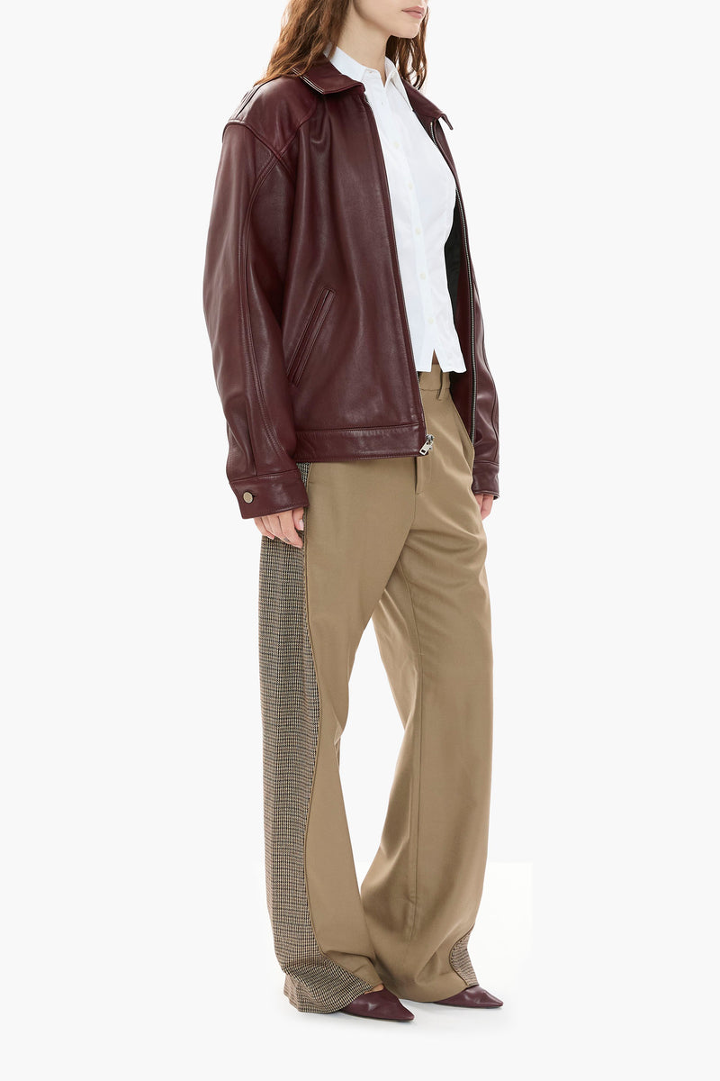 Leather Tall Boy Jacket